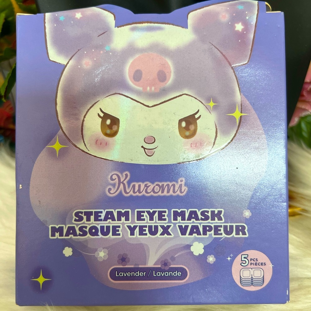 Sanrio License Kuromi Steam Eye Mask